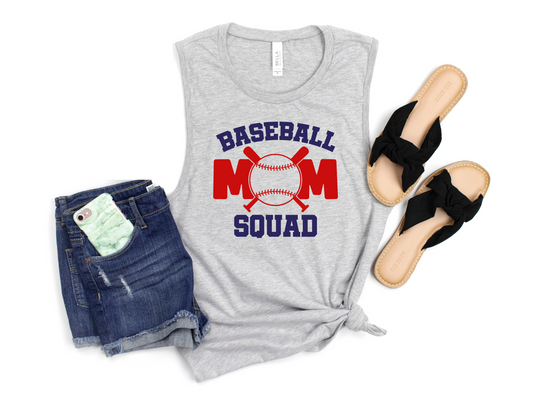 Baseball Mom Squad Tank Top